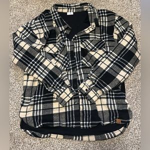 Little Bipsy Toasty Flannel Jacket Adult Large